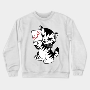 ACAB Kitty Crewneck Sweatshirt